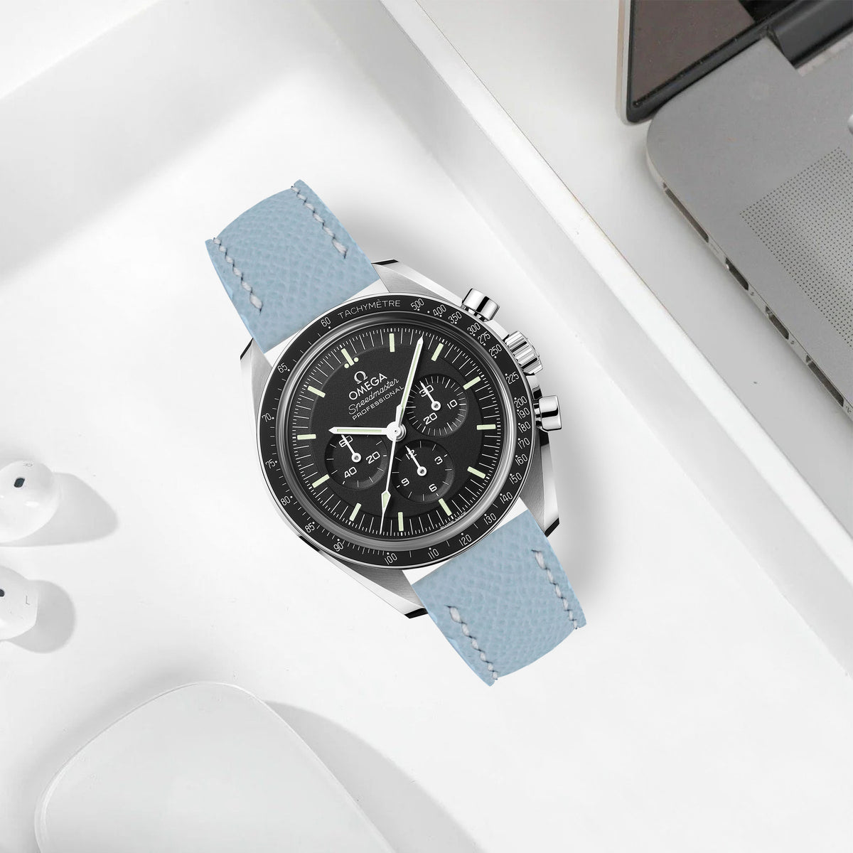 Epsom Gulf Blue – Liger Straps