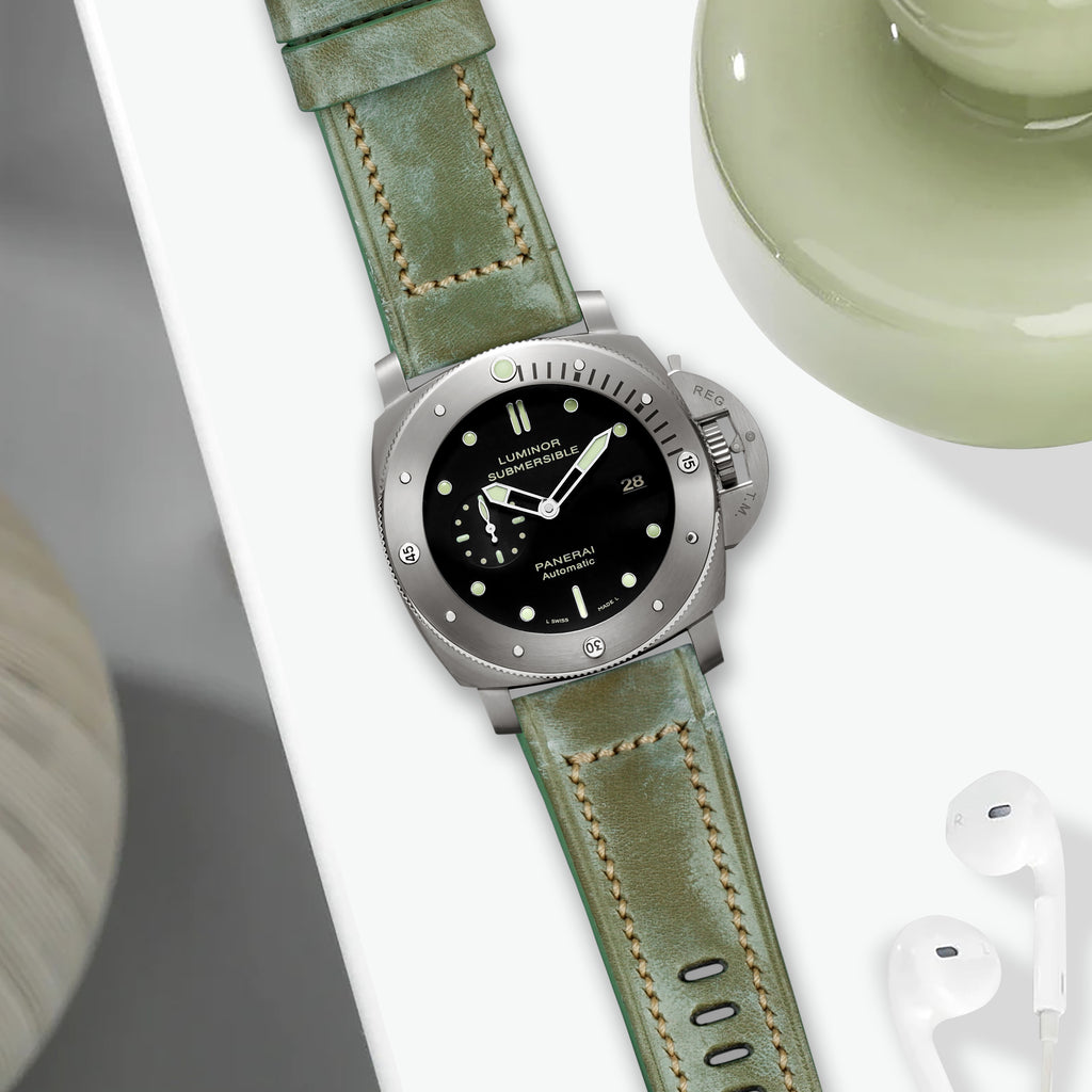 Panerai Submersible Straps Ghost Olive