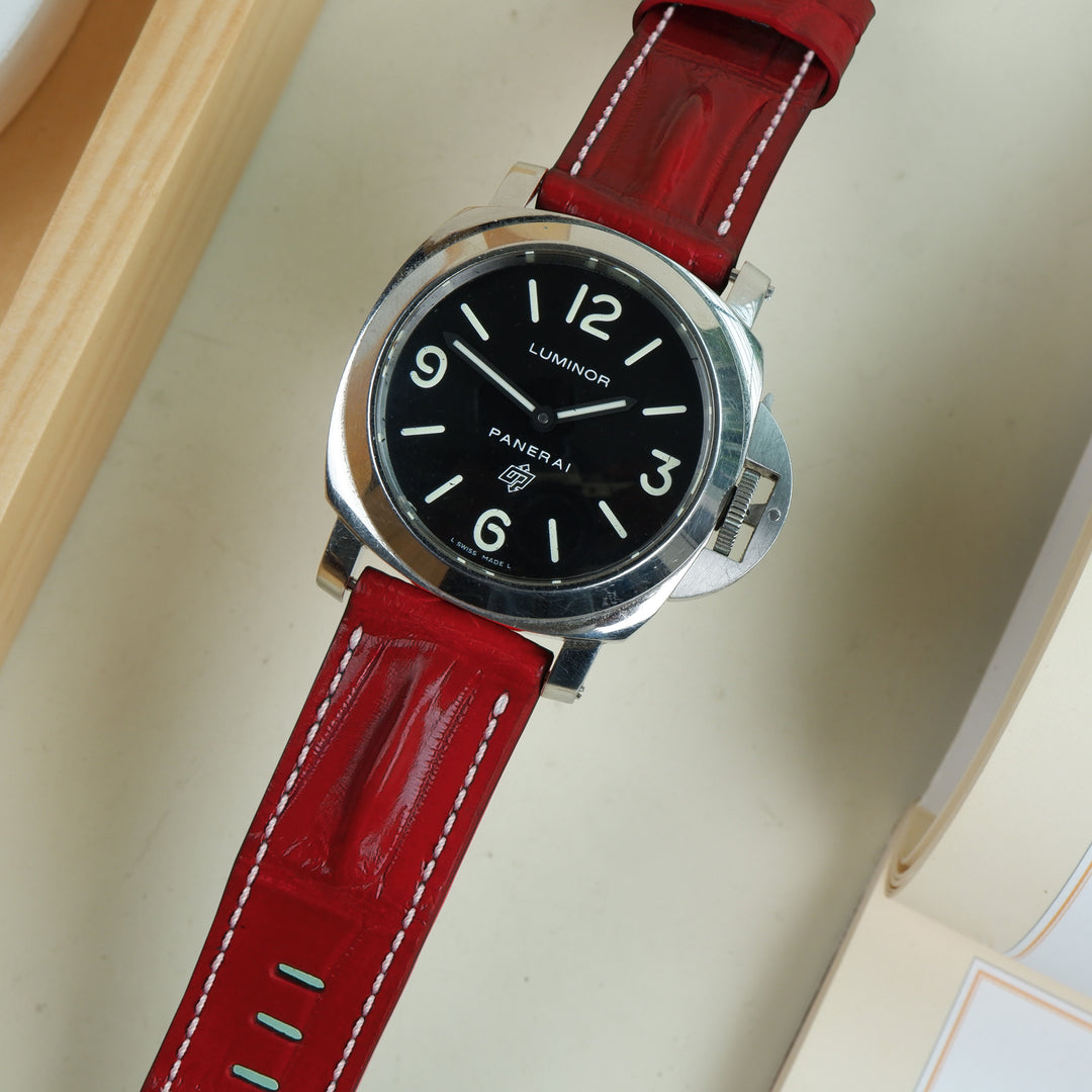 Panerai Luminor Straps Hornback Red – Liger Straps