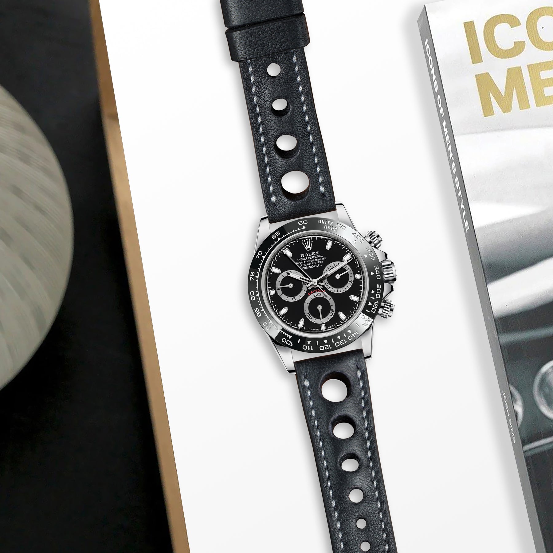 Rolex Daytona Straps Lemans Black – Liger Straps