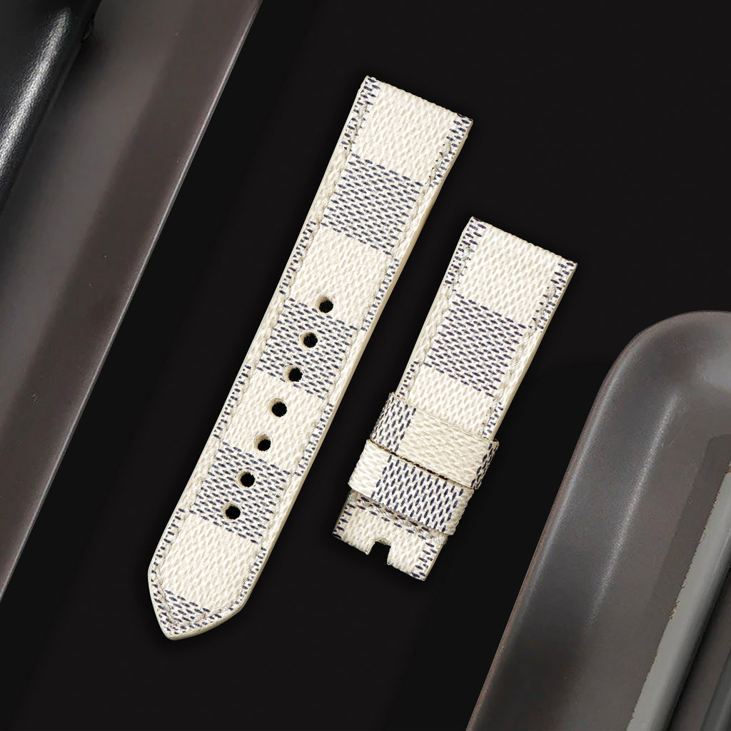 Other Breitling Watches Straps - Louis Vuitton Damier Azur No Logo – Liger  Straps
