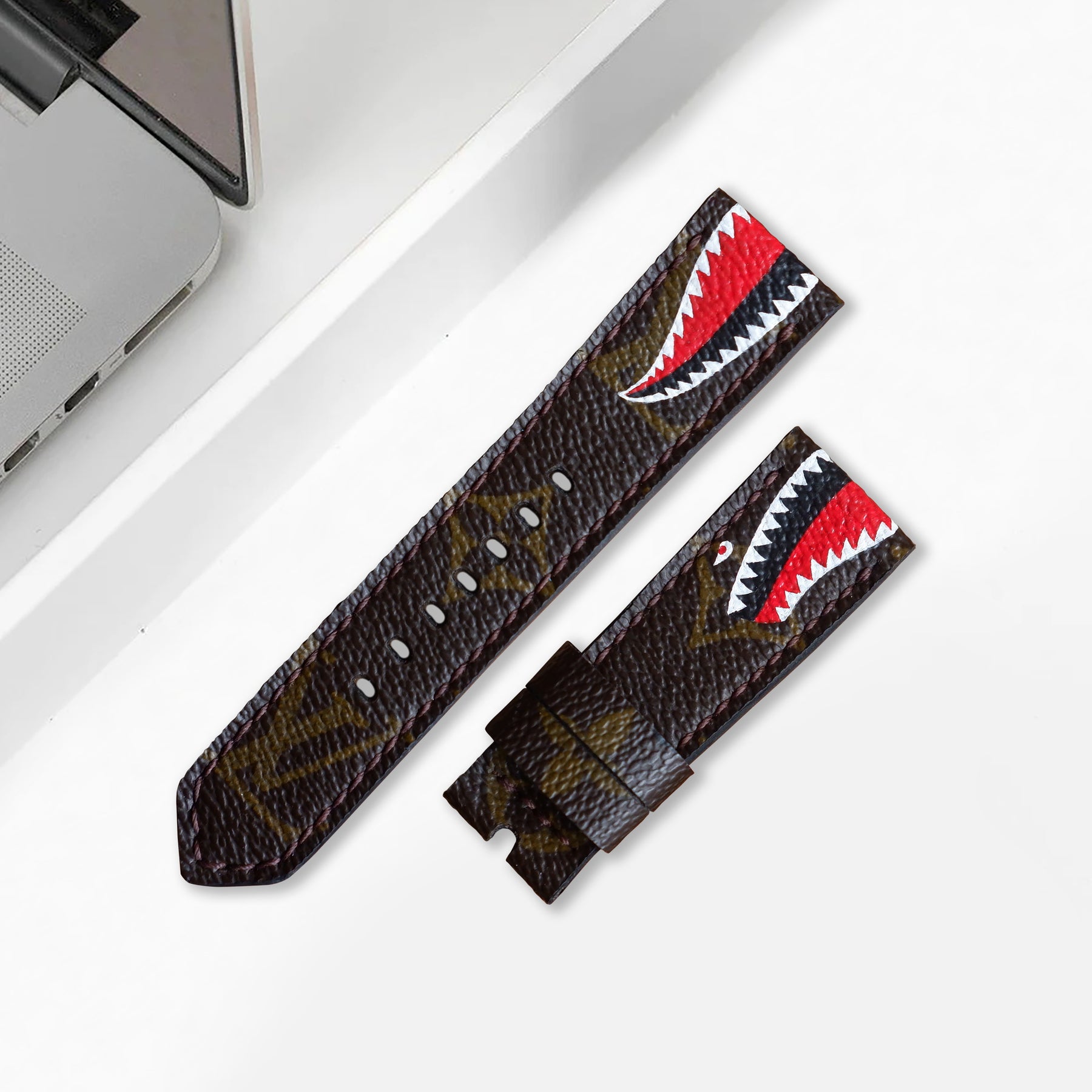 Apple Watch Straps - Louis Vuitton Monogram Warhawk – Liger Straps