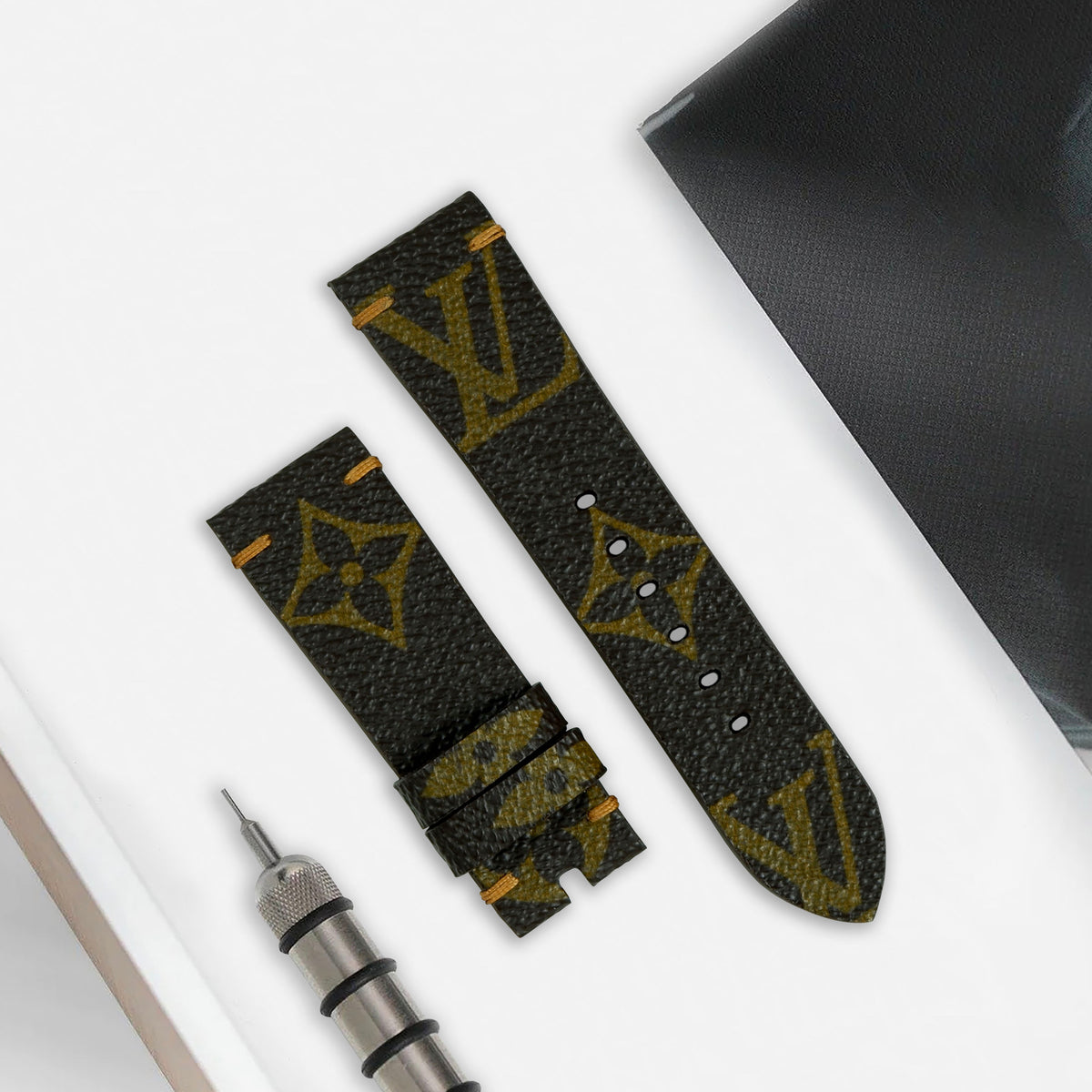 Apple Watch Straps - Minimalist Louis Vuitton Monogram