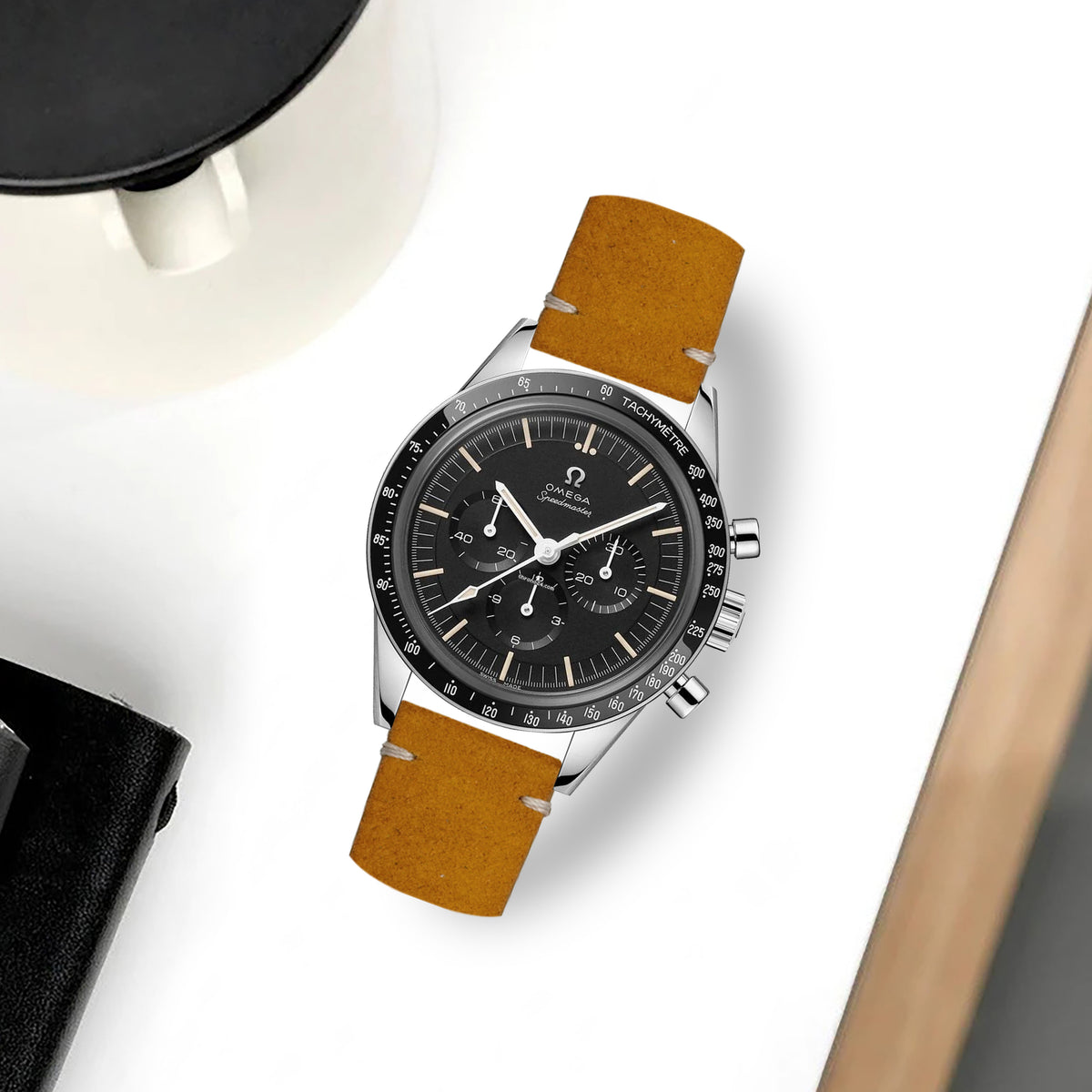 Minimalist Suede Gold – Liger Straps
