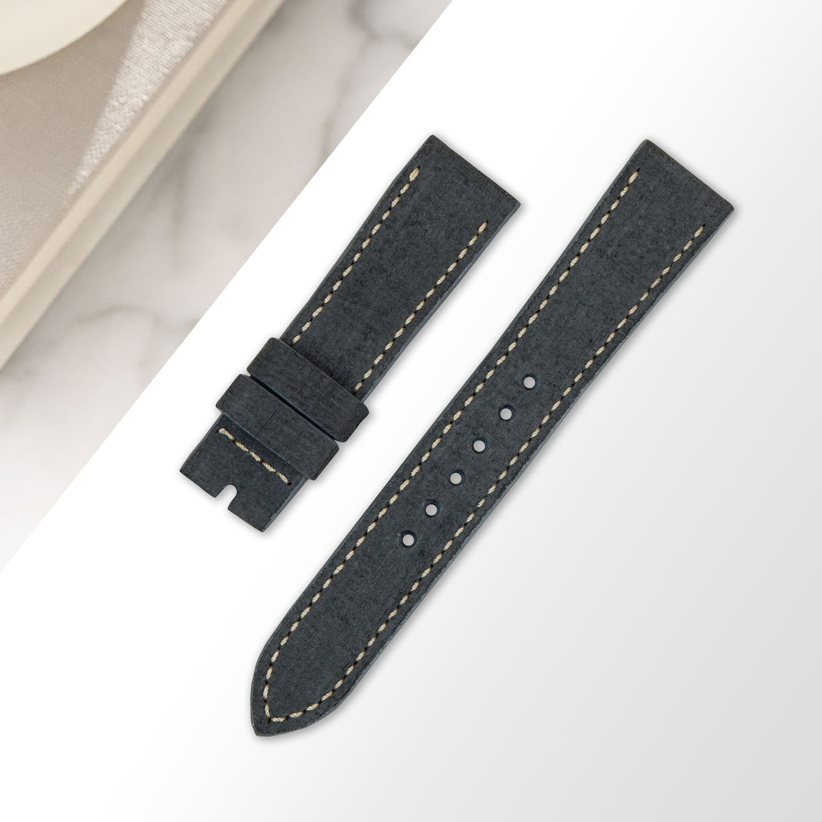 Ready Made 19mm Straps - Ospro Black – Liger Straps