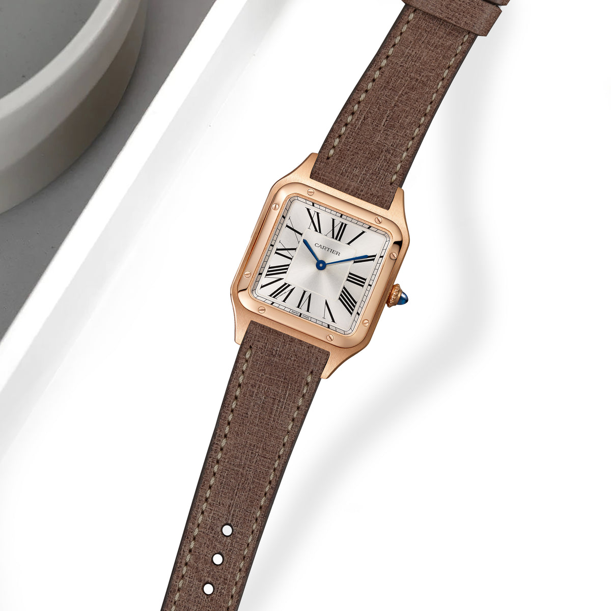 Cartier Dumont Straps - Ospro Brown – Liger Straps