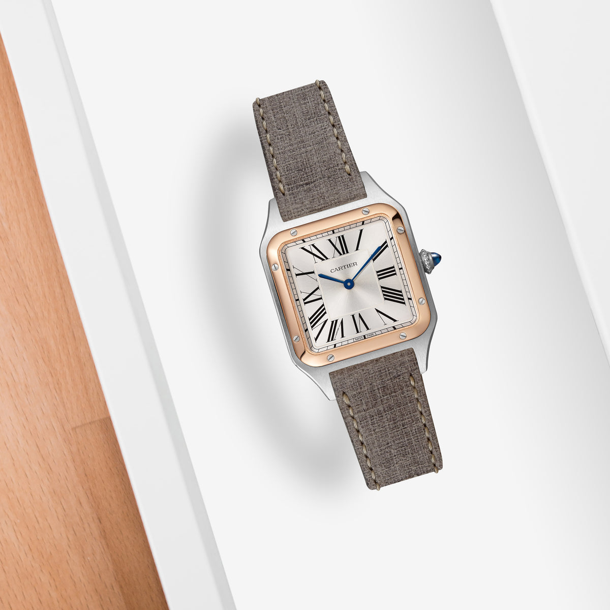 Cartier Dumont Straps - Ospro Taupe – Liger Straps