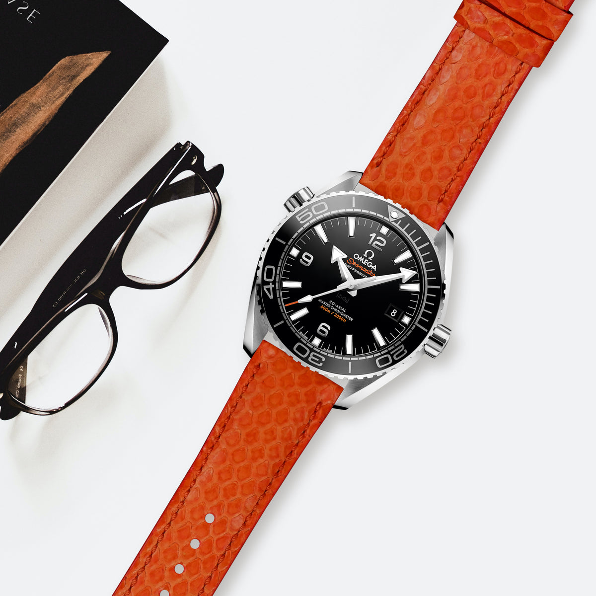 Python Orange – Liger Straps