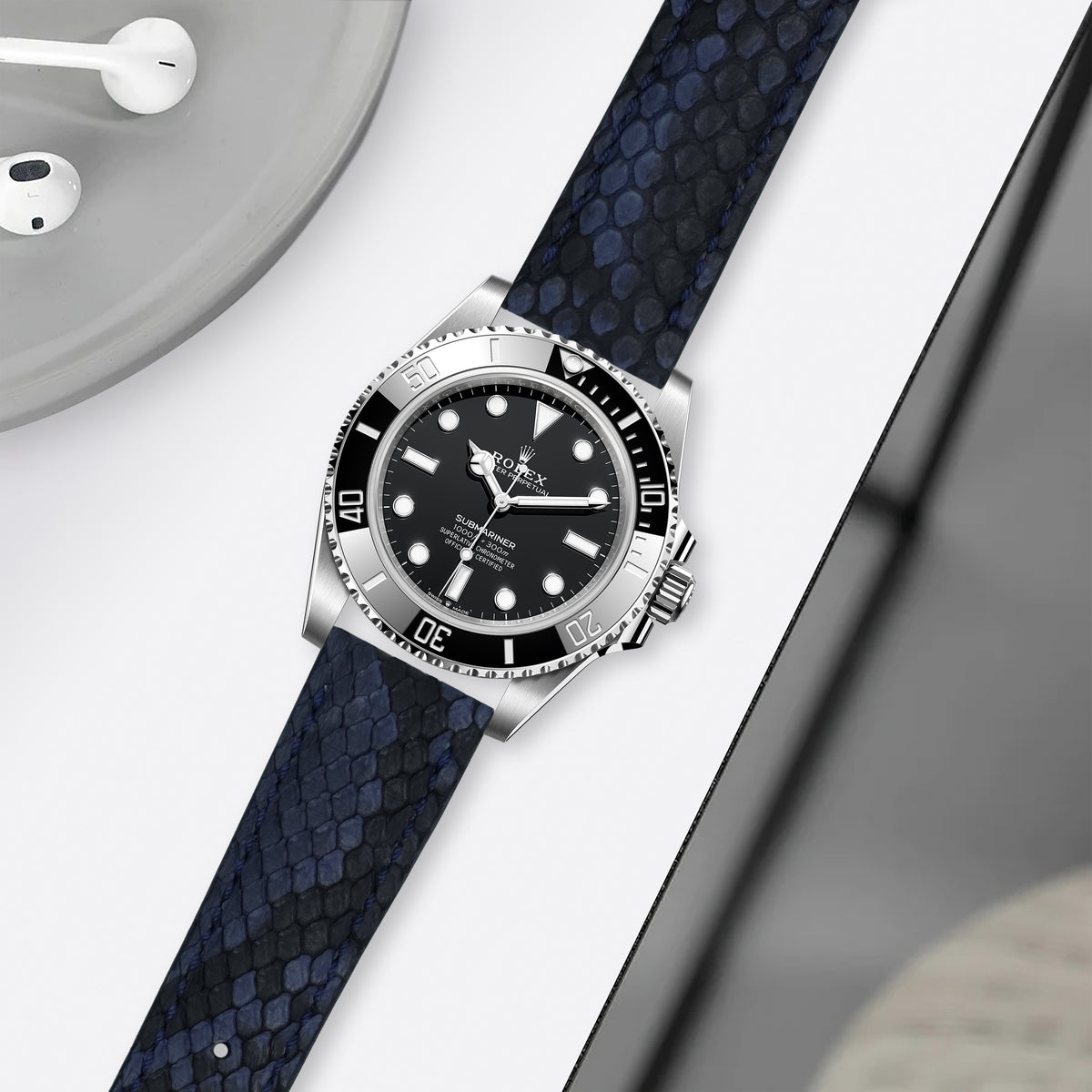 Python Space Blue – Liger Straps