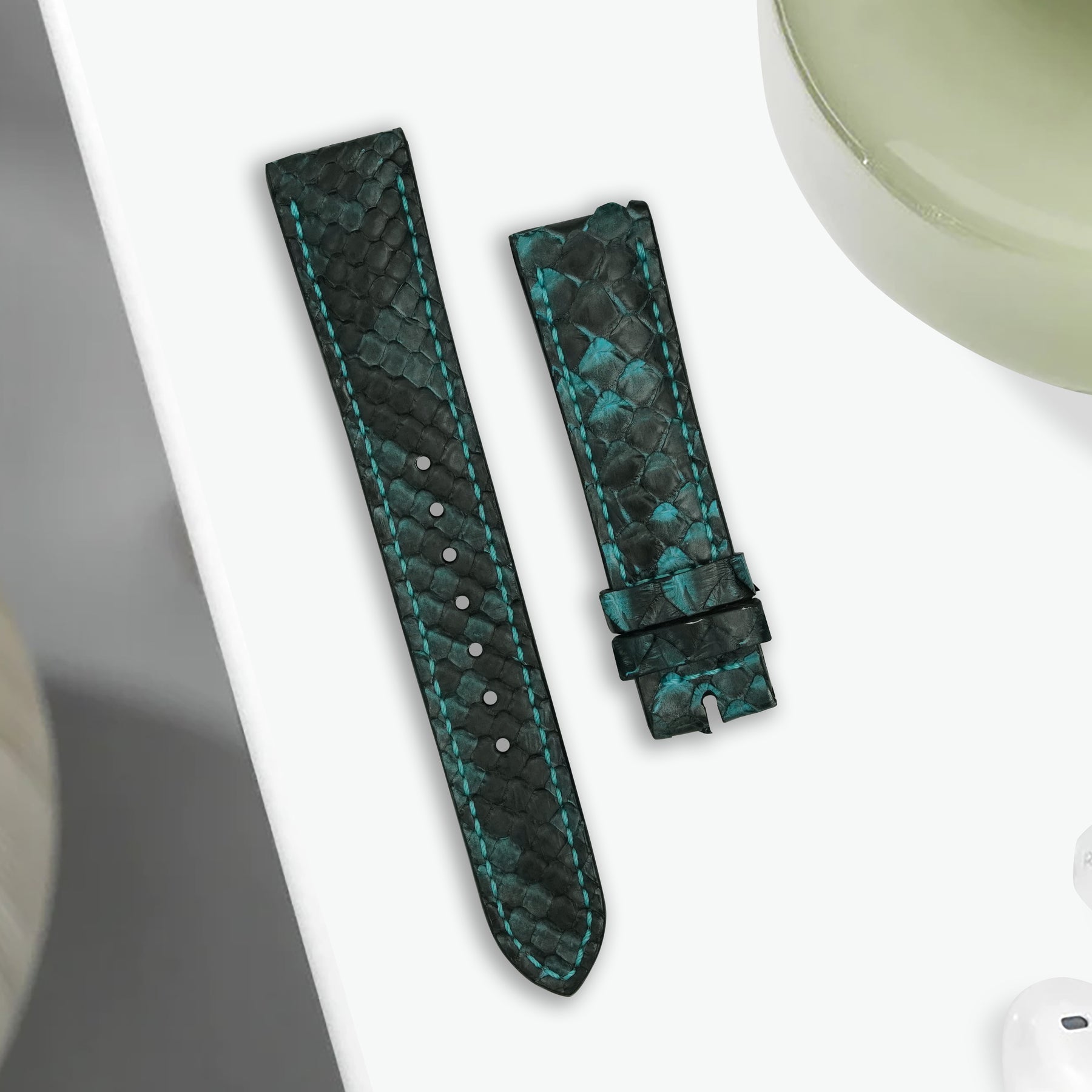 Python Turqoise Python Turquoise – Liger Straps