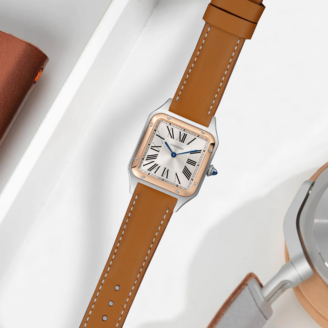 Cartier Dumont Straps - Rhone Brown – Liger Straps