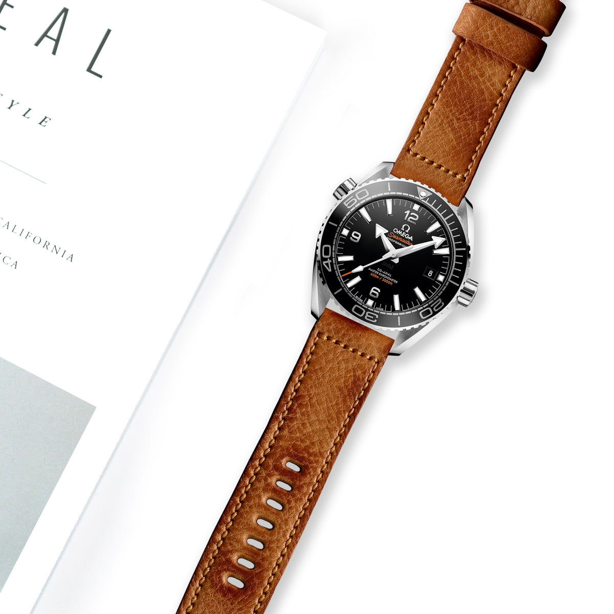 Omega Seamaster Planet Ocean Straps - Rock Gold – Liger Straps
