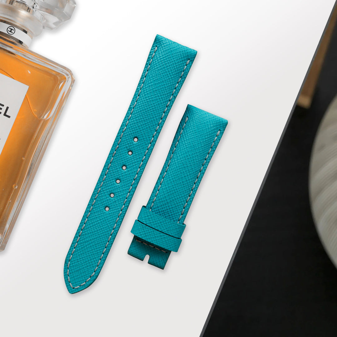 Saffiano Tiffany Blue – Liger Straps