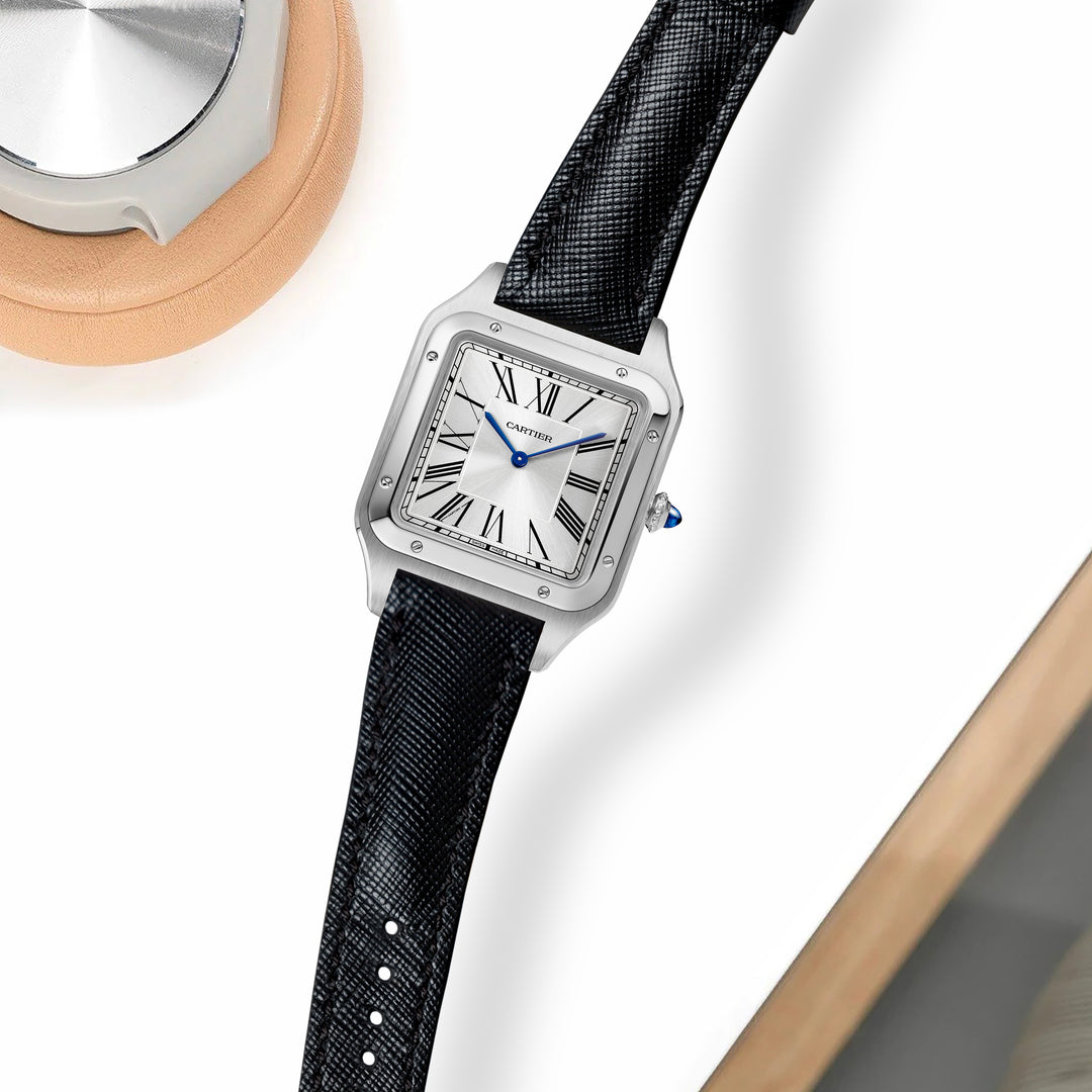 Cartier Dumont Straps Saffiano Black – Liger Straps