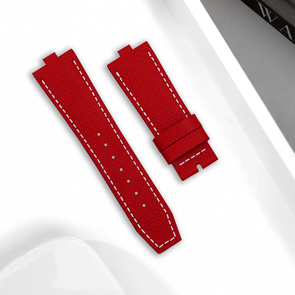 Vacheron Constantin Straps - Saffiano Red – Liger Straps