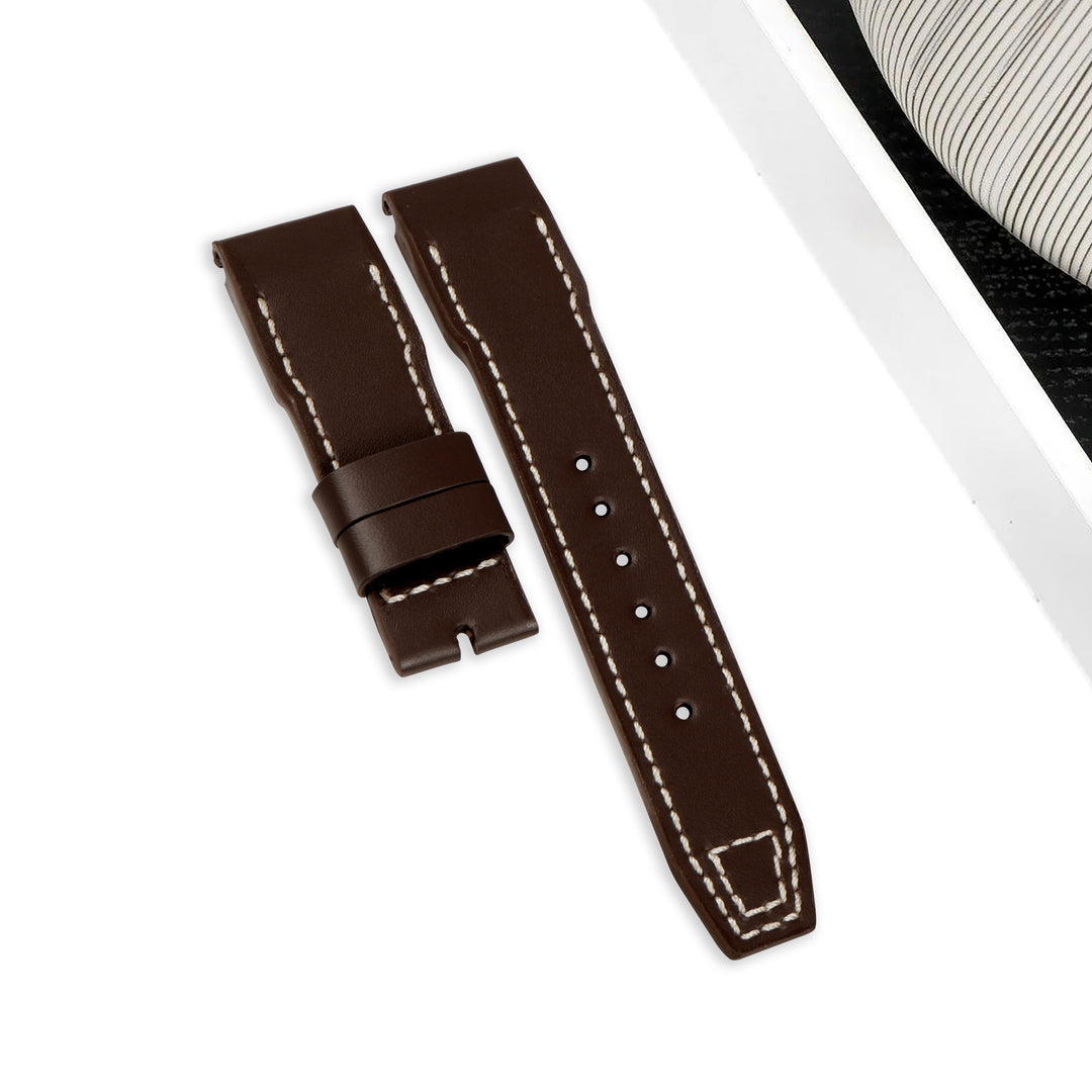 IWC 純正ストラップ EASX-CHANGE ブラウンレザー XS IWC Easx Change Straps - Santoni – Liger Straps