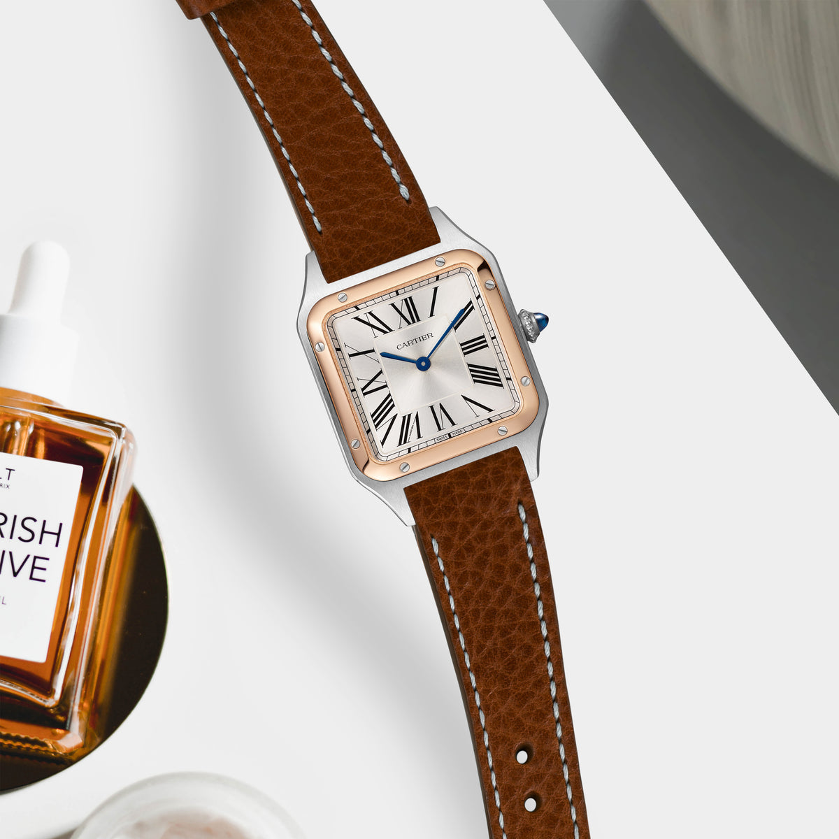Cartier Dumont Straps - Tjakra Brown – Liger Straps