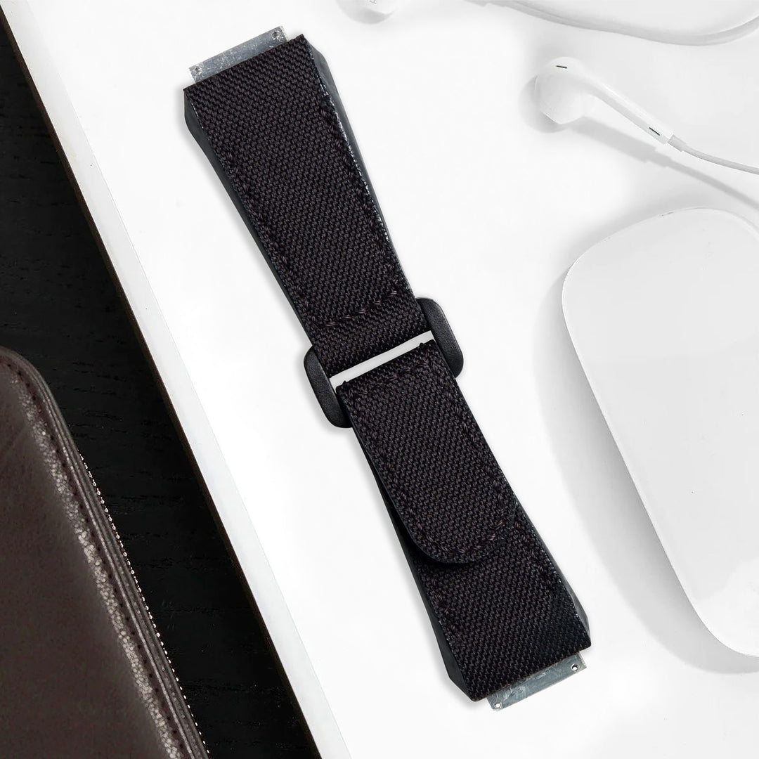 Richard Mille Straps - Velcro Canvas Black – Liger Straps