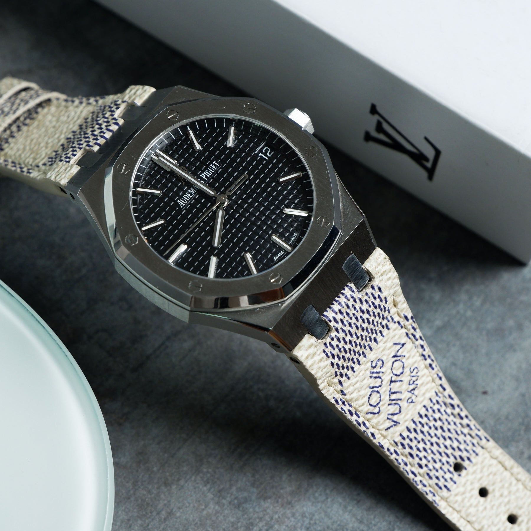 Other Bell & Ross Watches Straps - Louis Vuitton Damier Azur