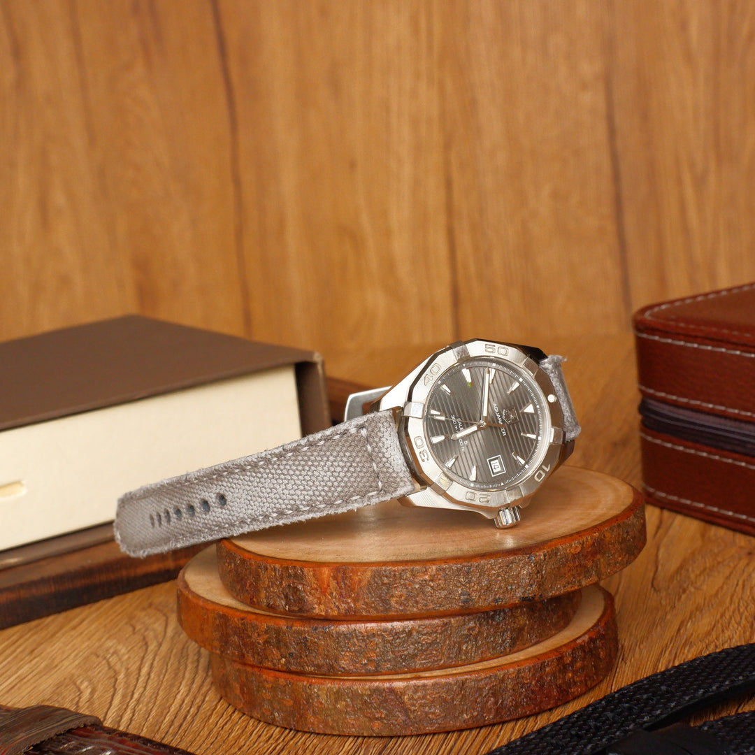 Tag heuer aquaracer canvas strap deals