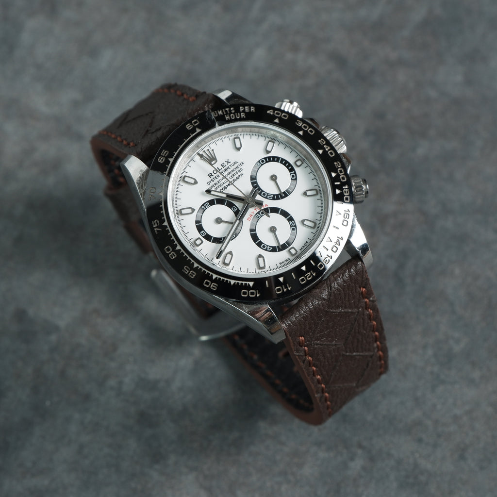 Rolex daytona leather online strap