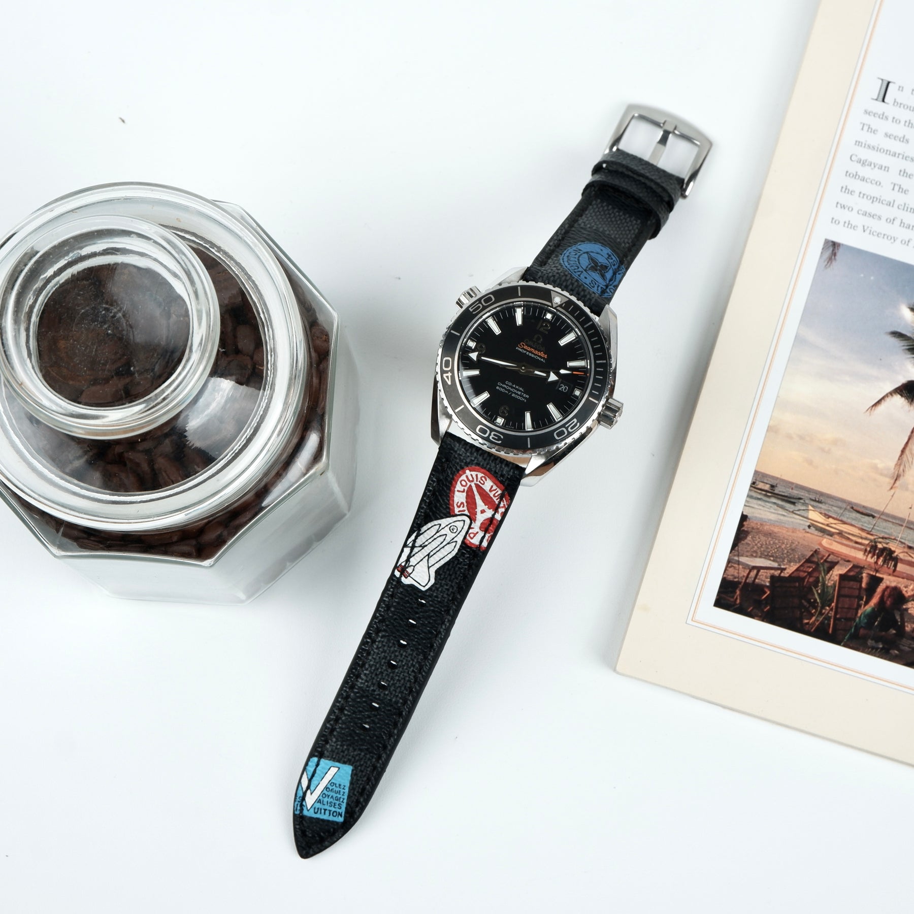 Omega Seamaster Planet Ocean Straps - Louis Vuitton Monogram