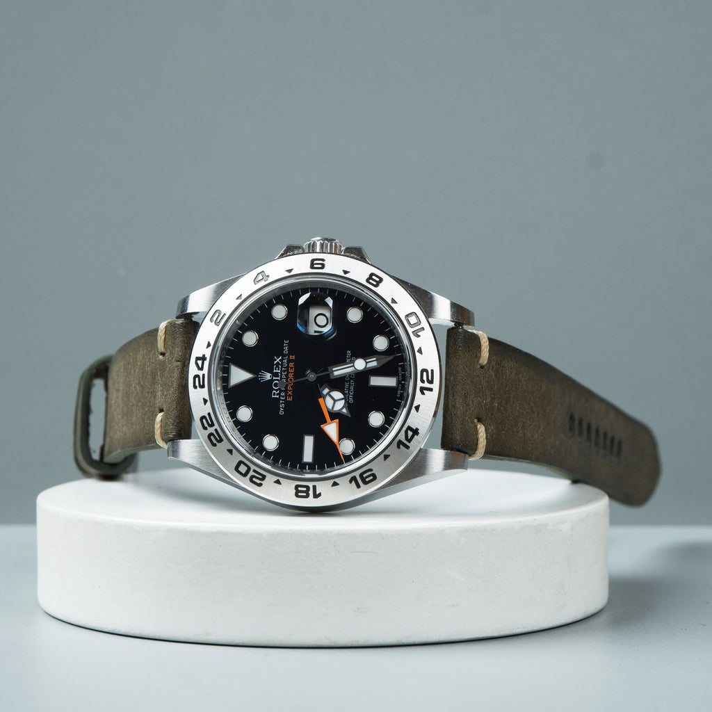 Rolex Explorer Straps - Minimalist Diablo Grey – Liger Straps