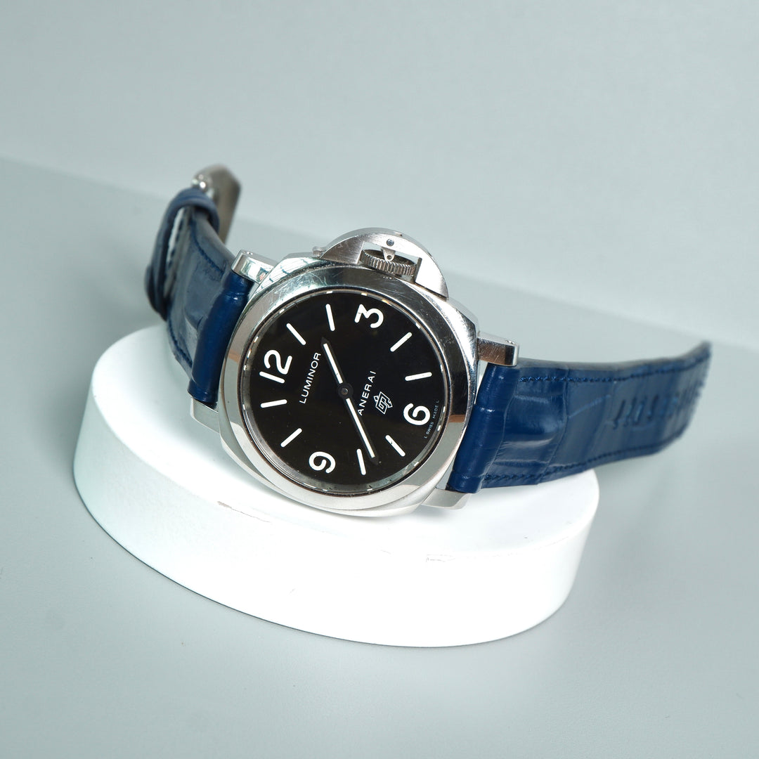 Panerai Luminor Straps - Hornback Navy Blue – Liger Straps
