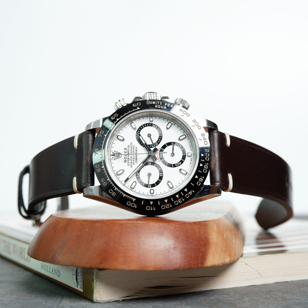 Rolex daytona leather band top