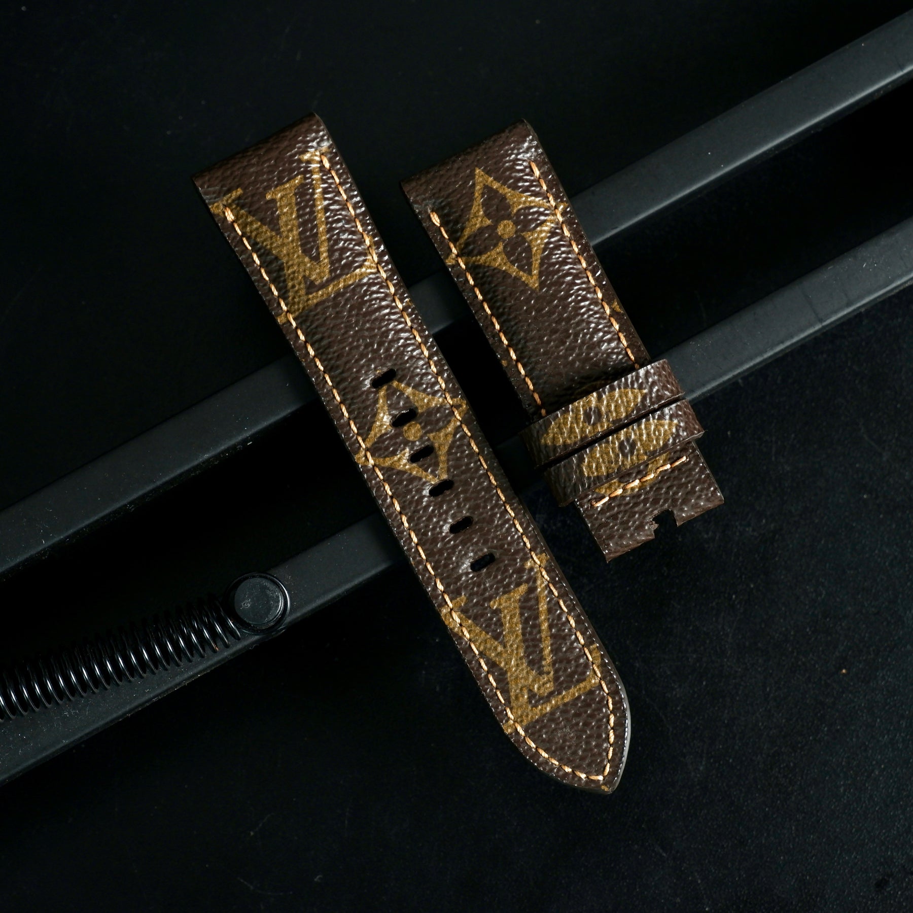 Louis Vuitton Straps for any watches (Panerai, Rolex, IWC, Omega, AP, etc).  Shipped worldwide.