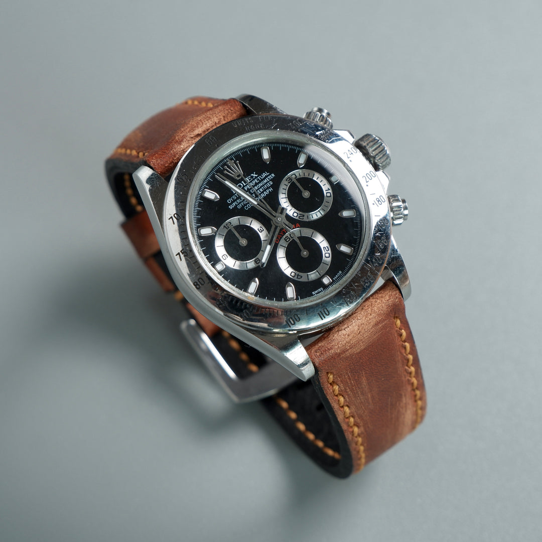 Rolex Daytona Straps - Pantheon Brown – Liger Straps