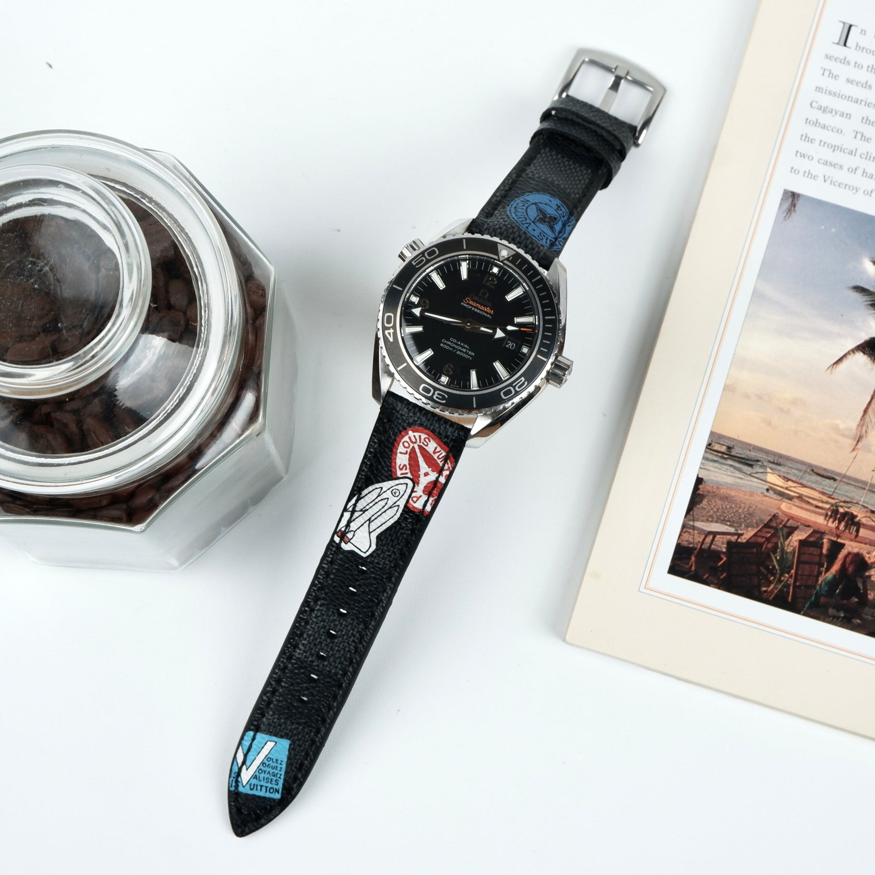 Louis Vuitton Straps - Louis Vuitton Graphite World Tour – Liger Straps