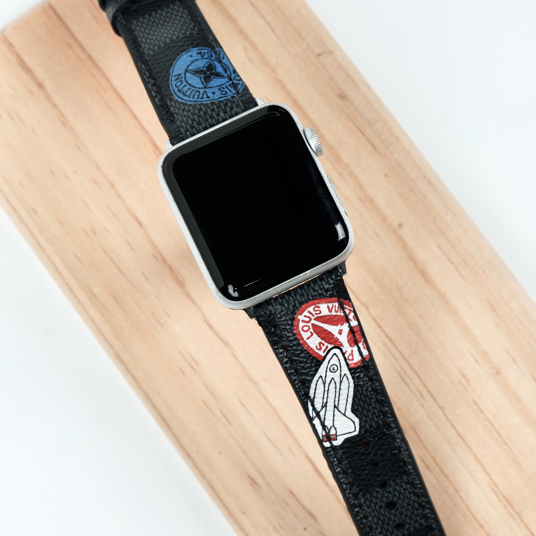 Apple Watch Straps - Louis Vuitton Graphite World Tour NYC – Liger