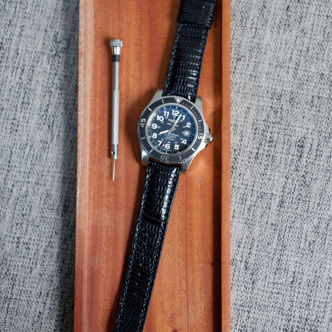 BREITLING シャドウフライバック　ベルト 1999 Breitling Shadow Fly back chronometer chronograph with box