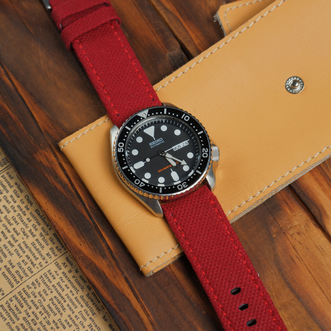 Seiko canvas watch online