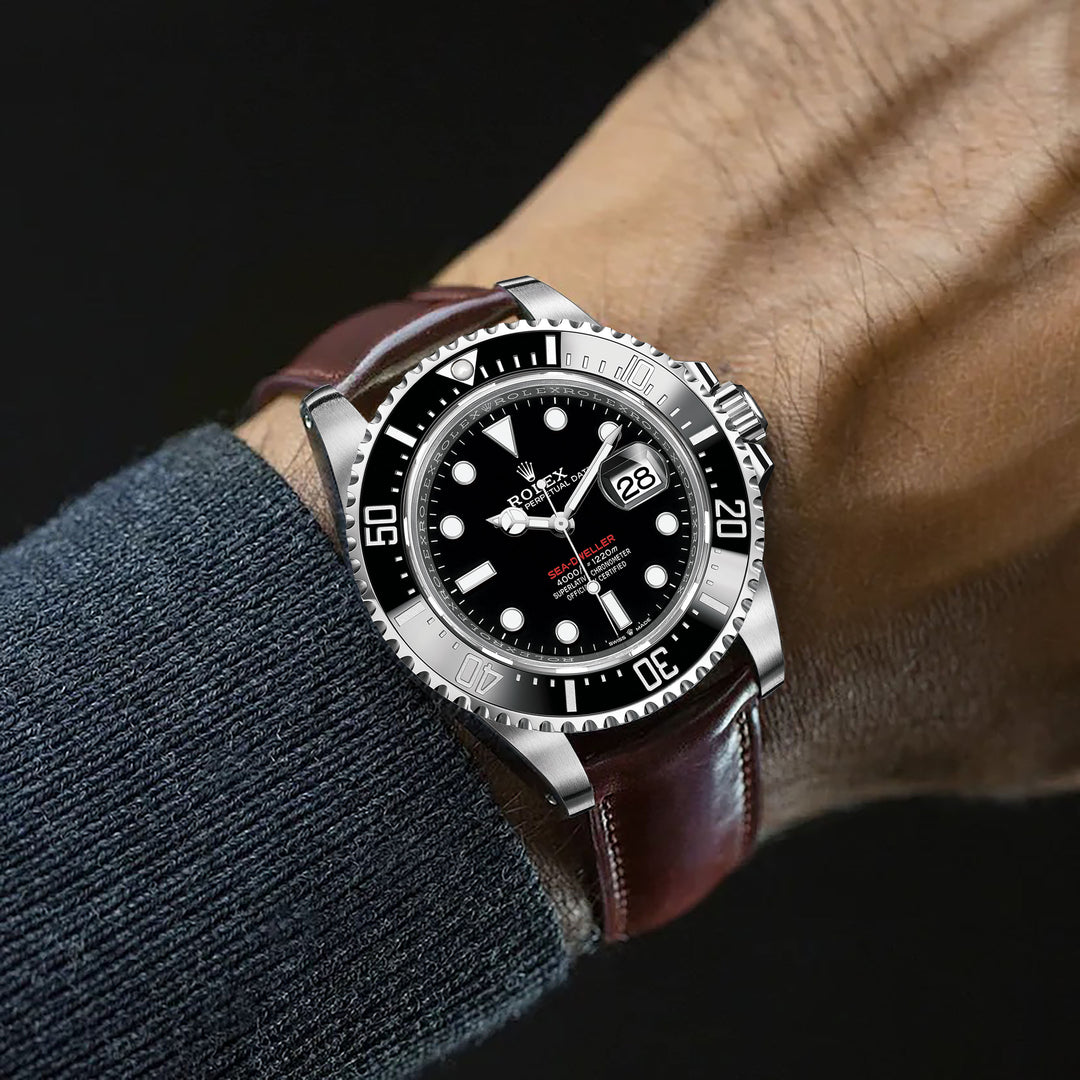 Rolex Sea-Dweller Straps - Cordovan Bordeaux – Liger Straps