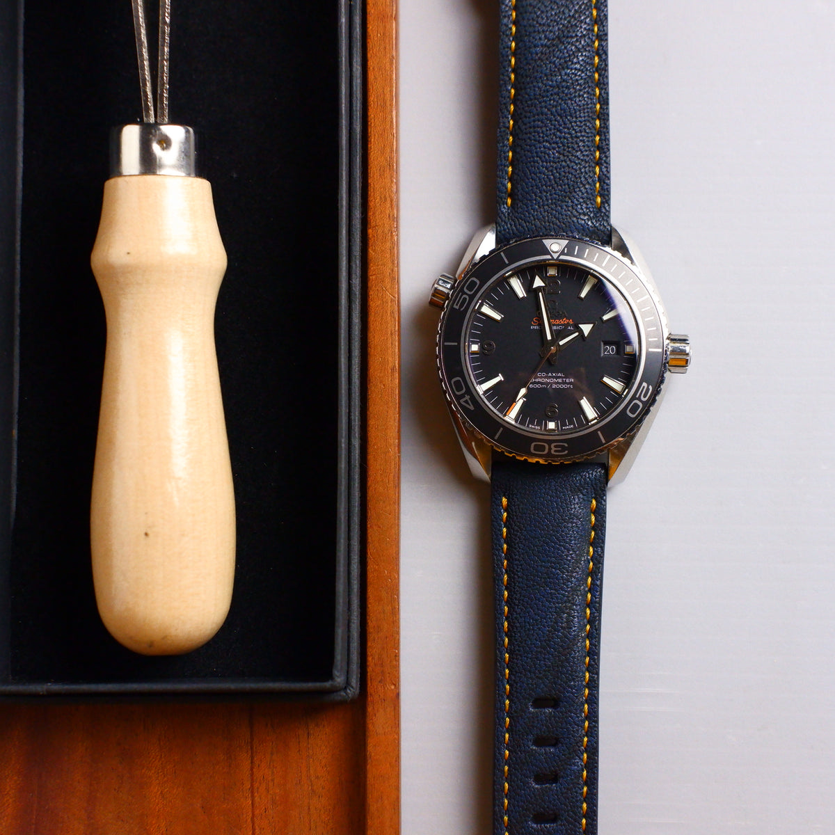 Ready Made 22mm Straps - Elephant Navy Blue – Liger Straps